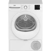 Beko BMN3T3823W 8kg Heat Pump Tumble Dryer - White - Bonus Superstore
