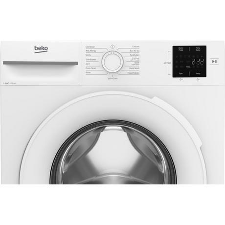Beko BMN3WT3821W 8kg 1200 Spin Washing Machine - White - Bonus Superstore