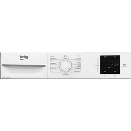 Beko BMN3WT3821W 8kg 1200 Spin Washing Machine - White - Bonus Superstore