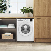 Beko BMN3WT3841W 8kg 1400 Spin Washing Machine - White - Bonus Superstore