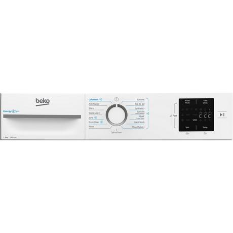 Beko BMN3WT3841W 8kg 1400 Spin Washing Machine - White - Bonus Superstore