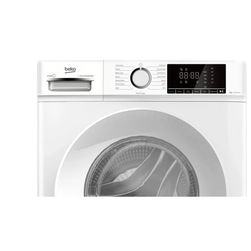 Beko BWC7121W Freestanding 7kg 1200rpm Washing Machine - White