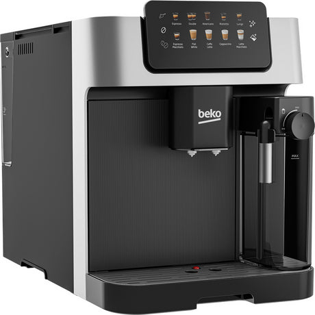 Beko CEG7304X Bean to Cup Fully Automatic Espresso Machine with Integrated Milk Jug - Silver Beko