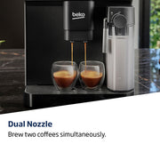 Beko CEG7304X Bean to Cup Fully Automatic Espresso Machine with Integrated Milk Jug - Silver Beko