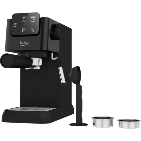 Beko CEP5302B Beko CaffeExperto Manual Espresso with Steam Wand - Black Beko