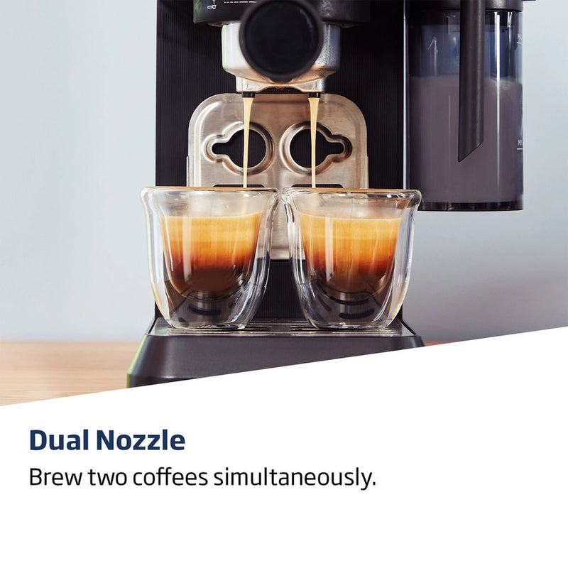 Beko CaffeExperto CEP5304X Manual Espresso with Steam Wand - Black