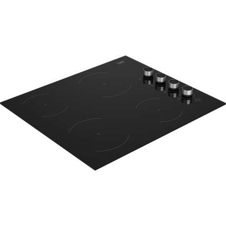 Beko CIHYV21B 58cm Ceramic Hob - Black - Bonus Superstore