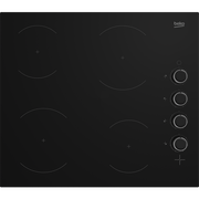Beko CIHYV21B 58cm Ceramic Hob - Black - Bonus Superstore