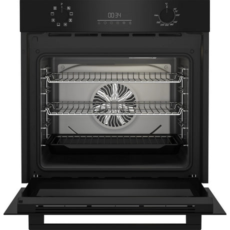 Beko CIMD91B 59.4cm Built In Electric Single Oven - Black - Bonus Superstore