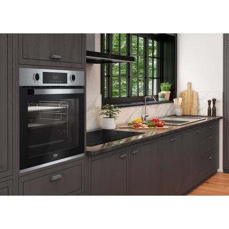 Beko AeroPerfect CIMY91X 60cm Built In Single Multi - function Oven - Stainless Steel - Bonus Superstore