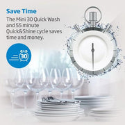 Beko DIN15C20 Integrated Full Size Dishwasher - 14 Place Settings - Bonus Superstore