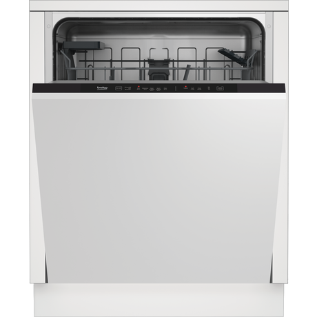 Beko DIN15C20 Integrated Full Size Dishwasher - 14 Place Settings - Bonus Superstore