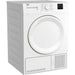 Beko DTKCE90021W 9kg Condenser Tumble Dryer with Sensor Programmes - White Beko