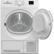 Beko DTLCE80041W 8kg Condenser Tumble Dryer - White - Bonus Superstore