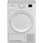 Beko DTLCE80041W 8kg Condenser Tumble Dryer - White - Bonus Superstore
