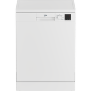 Beko DVN05C20W Full Size Dishwasher - White - 13 Place Settings - Bonus Superstore