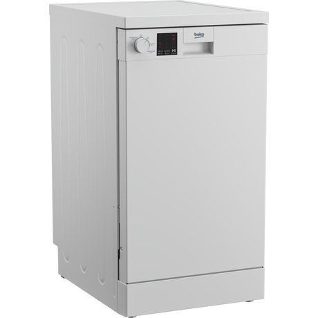 Beko DVS05C20W Slimline Dishwasher - White - 10 Place Settings - Bonus Superstore