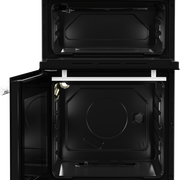 Beko EDG507W 50cm Twin Cavity Gas Cooker with Gas Hob - White - Bonus Superstore