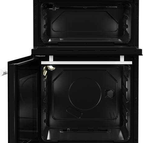 Beko EDG507W 50cm Twin Cavity Gas Cooker with Gas Hob - White - Bonus Superstore