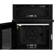 Beko EDG6231W 60cm Twin Cavity Gas Cooker with Enamel Hob - White - Bonus Superstore