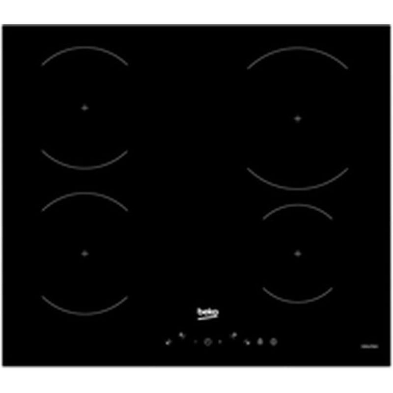 Beko HIIP64430QT 60cm Induction Hob with Touch Controls - Black