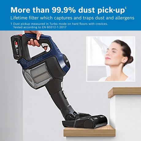 Bosch BBS611GB Unlimited Series 6 ProClean Cordless Vacuum Cleaner - 30 Minute Run Time - Bonus Superstore