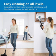 Bosch BCS612GB Unlimited Serie 6 ProHome Cordless Vacuum Cleaner - White - 30 Minute Run Time - Bonus Superstore