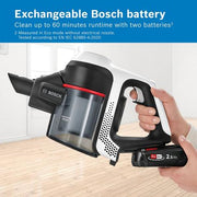 Bosch BCS612GB Unlimited Serie 6 ProHome Cordless Vacuum Cleaner - White - 30 Minute Run Time - Bonus Superstore