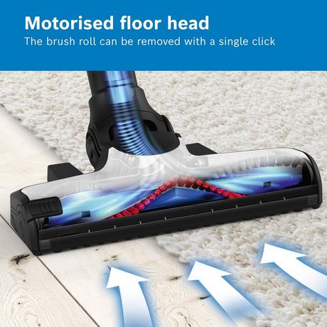 Bosch BCS612GB Unlimited Serie 6 ProHome Cordless Vacuum Cleaner - White - 30 Minute Run Time - Bonus Superstore