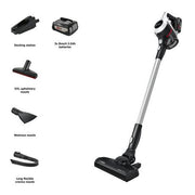 Bosch BCS612GB Unlimited Serie 6 ProHome Cordless Vacuum Cleaner - White - 30 Minute Run Time - Bonus Superstore