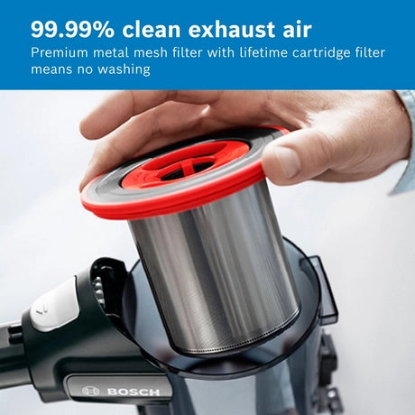 Bosch Unlimited 7 BCS712GB Cordless Vacuum Cleaner - White & Black