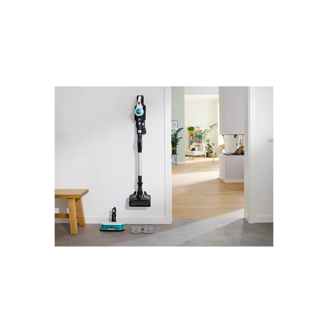 Bosch BCS71HYGGB ProAqua Cordless Vacuum Cleaner - 40 Minutes Run Time - White - Bonus Superstore