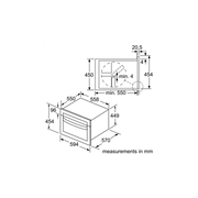 Bosch CMA583MS0B Series 4 Built-In Combination Microwave - Stainless Steel - Bonus Superstore