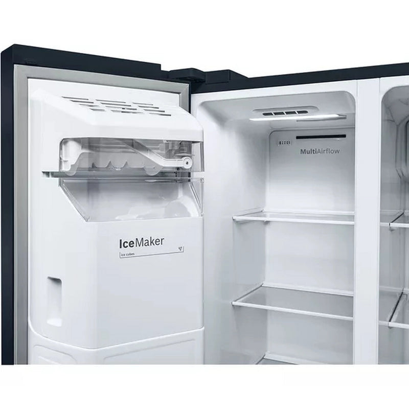 Bosch KAD93ABEP 70/30 Total No Frost, American Fridge-freezer - Black
