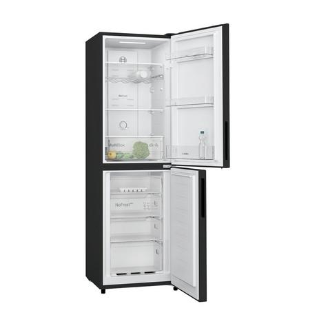 Bosch KGN27NBEAG 55cm 50/50 Frost Free Fridge Freezer - Black - Bonus Superstore
