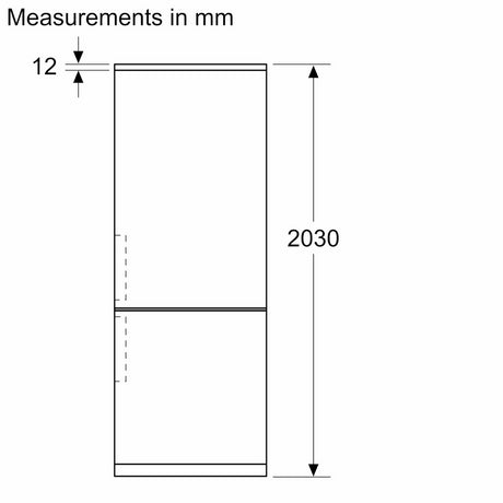 Bosch KGN392LAFG 60cm 70/30 No Frost Fridge Freezer - Stainless Steel Bosch