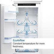 Bosch KIN85NSE0G 54.1cm 50/50 Built-In Frost Free Fridge Freezer - White - Bonus Superstore