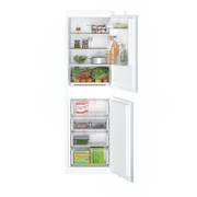 Bosch KIN85NSE0G 54.1cm 50/50 Built-In Frost Free Fridge Freezer - White - Bonus Superstore