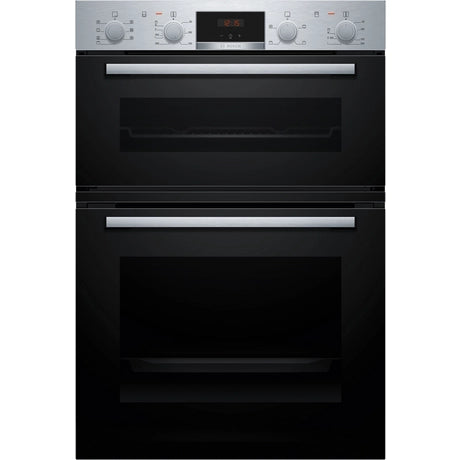 Bosch MBA533BS3B Series 4- 60cm Built In Double Oven - Stainless Steel