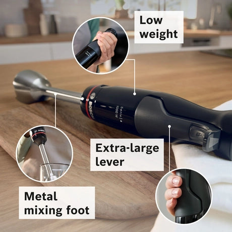 BOSCH Series 4 Ergomaster MSM4B624GB Hand Blender - Anthracite