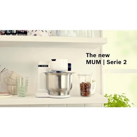 Bosch MUMS2EW00G Serie 2 3.8 litre 700W Stand Mixer - White