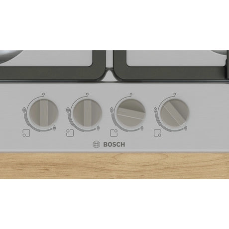 Bosch PGP6B5K90 60cm Gas Hob - Stainless steel