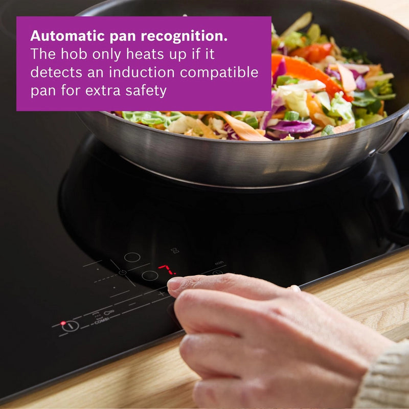Bosch PWP611BB5B 59.2cm Induction Hob - Black