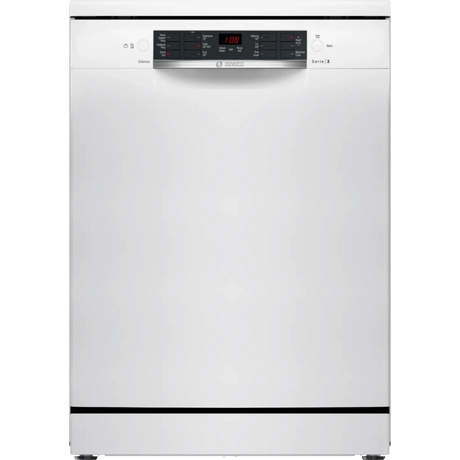 Bosch SMS26AW08G 60cm Dishwasher - White 12 Place Settings