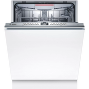 Bosch SMV6ZCX10G Built In Dishwasher - Stainless Steel - 14 Place Settings - Bonus Superstore
