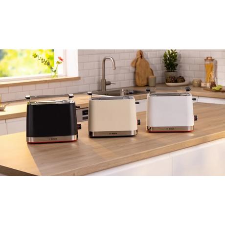 Bosch TAT4M227GB 2 Slice Toaster - Cream - Bonus Superstore
