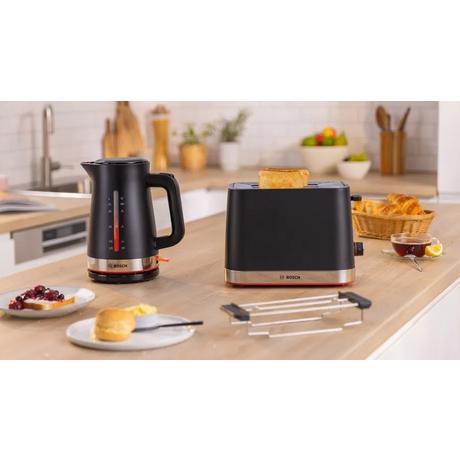 Bosch TWK4M223GB 1.7 Litres Jug Kettle - Black - Bonus Superstore
