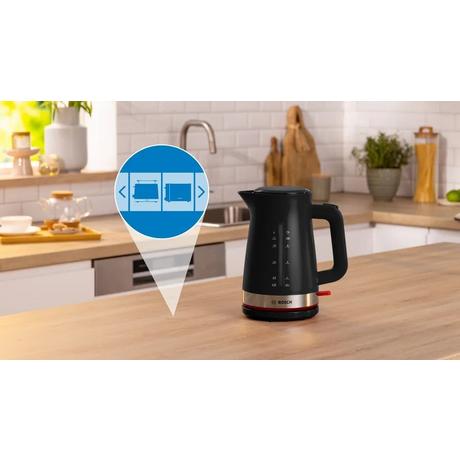 Bosch TWK4M223GB 1.7 Litres Jug Kettle - Black - Bonus Superstore