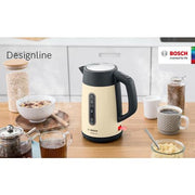 Bosch TWK4P437GB 1.7 Litre Traditional Kettle - Cream - Bonus Superstore