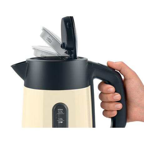 Bosch TWK4P437GB 1.7 Litre Traditional Kettle - Cream - Bonus Superstore